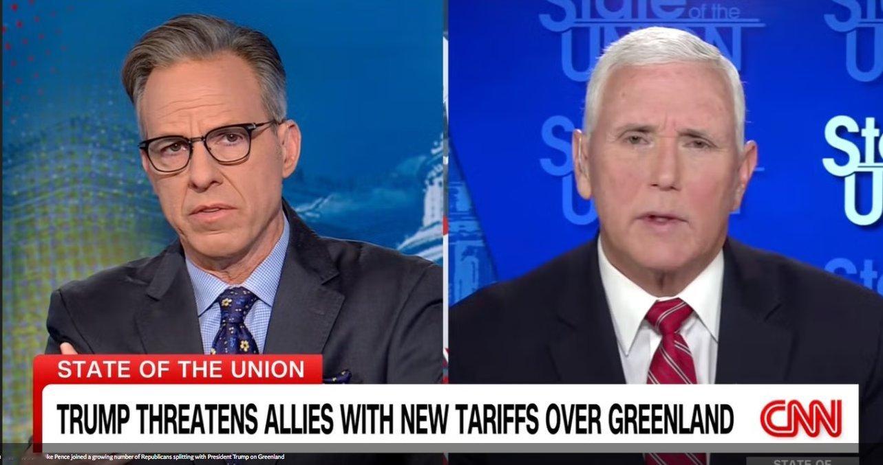 独立报：彭斯加入反对特朗普的共和党人行列唐纳德·特朗普的前副总统迈克·彭斯加入了