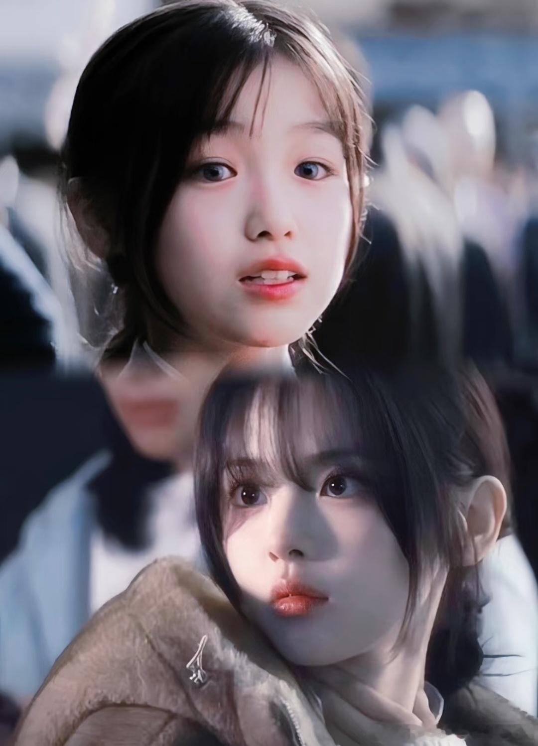 神颜适配度拉满，杨超越这张脸就是大多数人理想中小千代长大的样子吧！