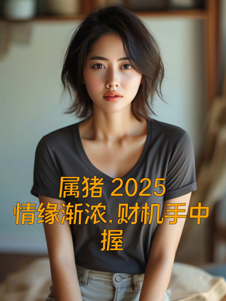 属猪2025：情缘渐浓，财机手中握