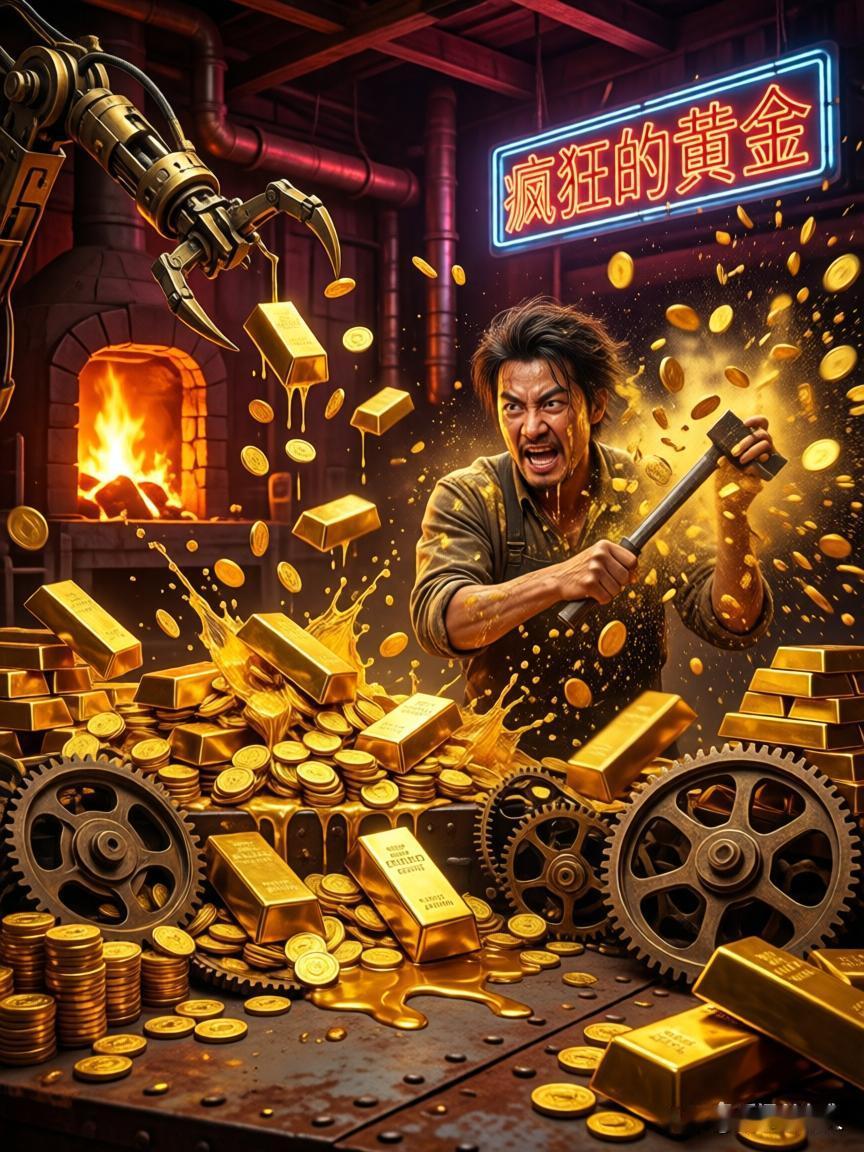 疯了的“黄金”你赶上趟了吗？普通人真的能靠这波投机发财？都说“盛世古董乱世金”