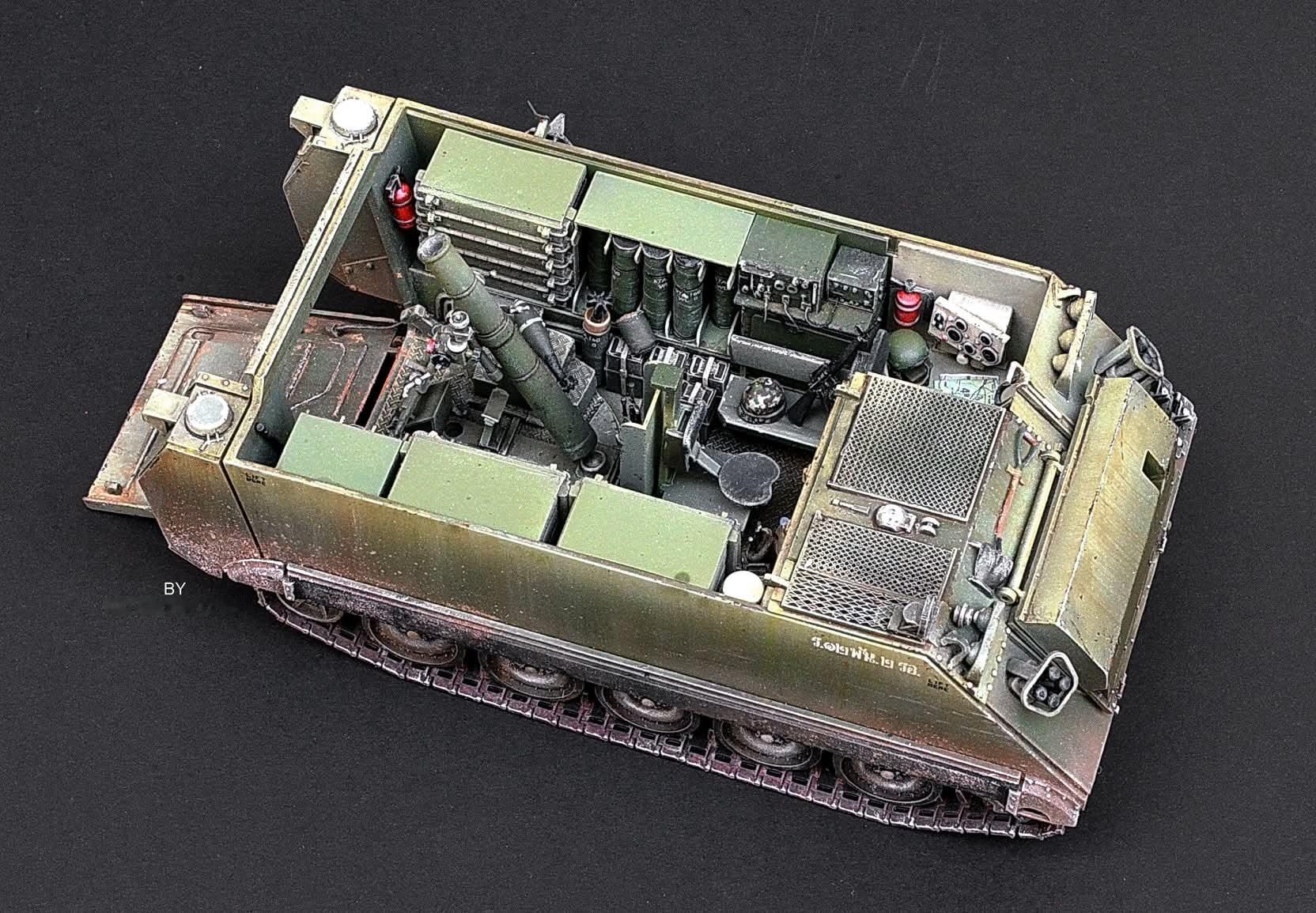 同样是来自军模玩家AttakornChin的作品，本次泰柬冲突中泰国皇家陆军使