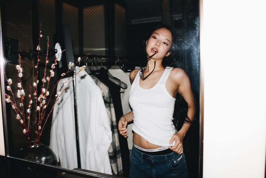 260214Jennie更新IG😍CalvinKlein的神回来了🤍