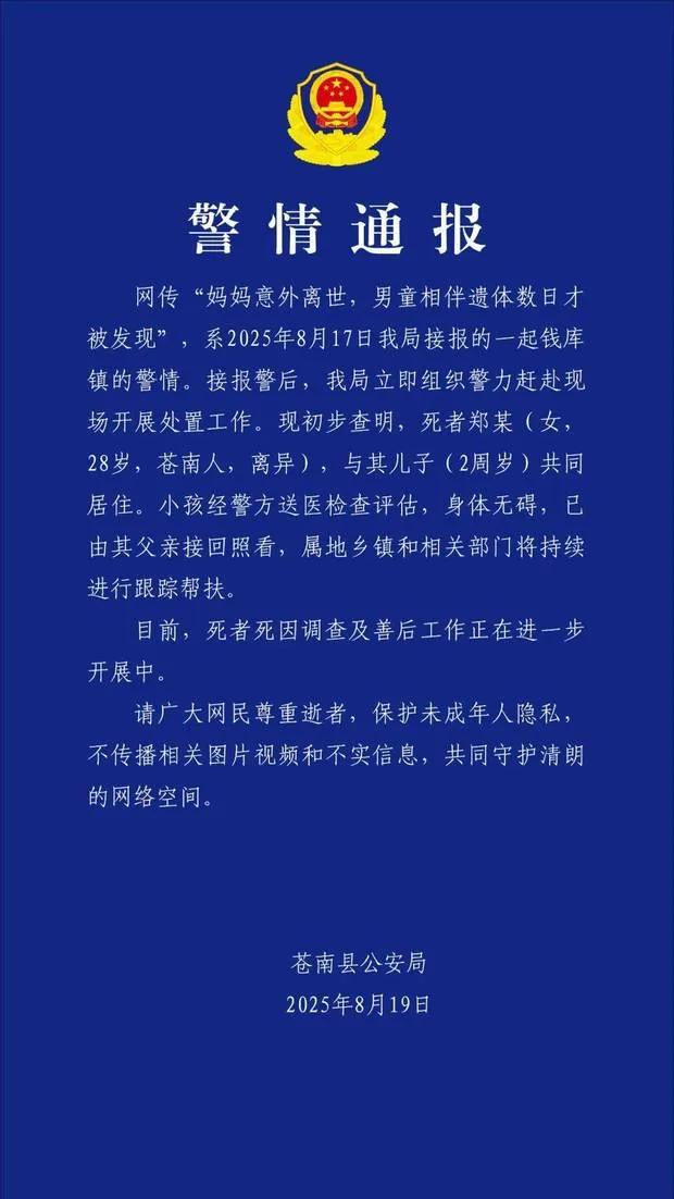 孩子好可怜，这么小就没了妈妈。所幸他现在还小，这件事情应该不会对他的心理成长产生