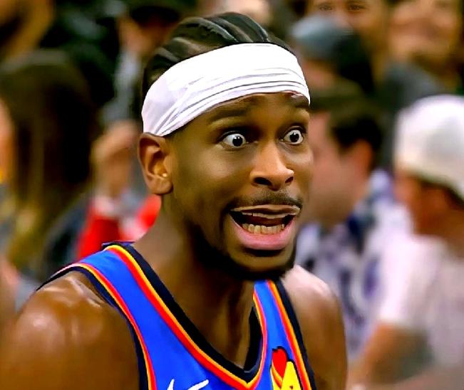 亚历山大今天罚球是0分啊，裁判你怎么回事？快船今天输给雷霆了。比赛结果很正常