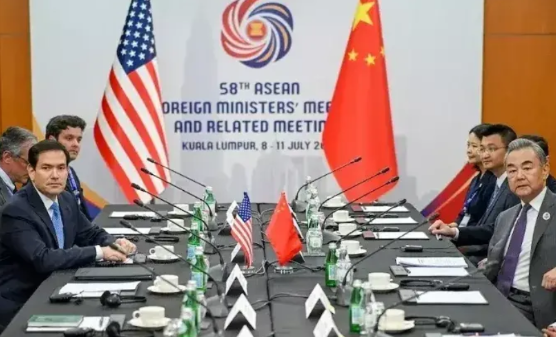 卢比奥此次之所以参加东盟外长会议，有一个重要原因就是为了与王毅会面，同中方讨论美