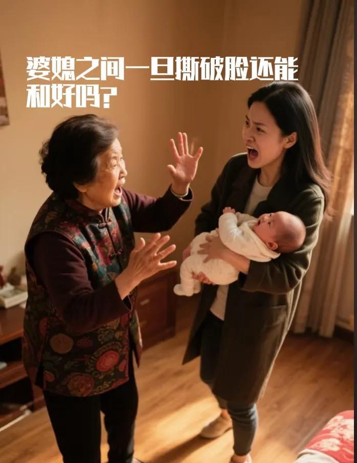 婆媳撕破脸后还能和好？真相扎心：裂痕难消，但这一步决定关系生死！