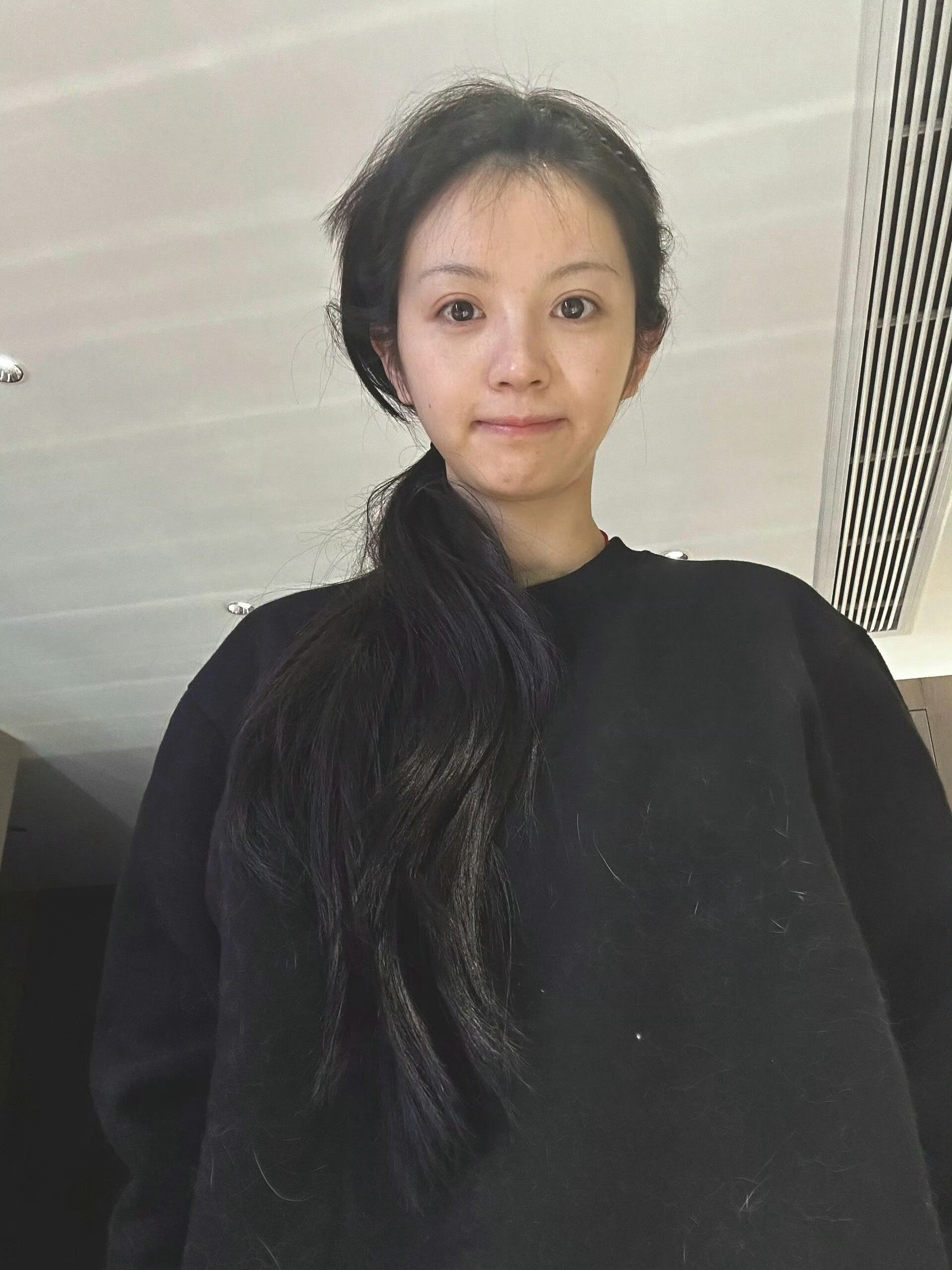 第一次看到素颜这么真实的女明星