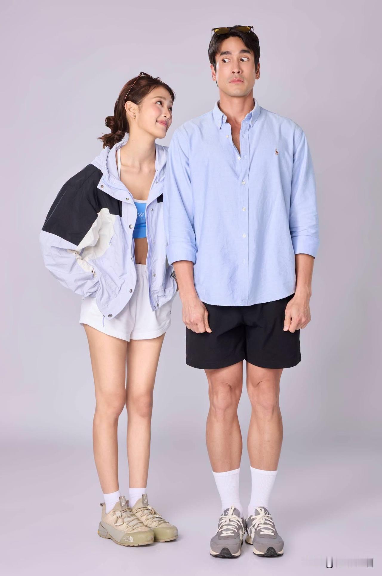 Nadech、Minnie一起宣传电影泰版《50FirstDates/初恋5