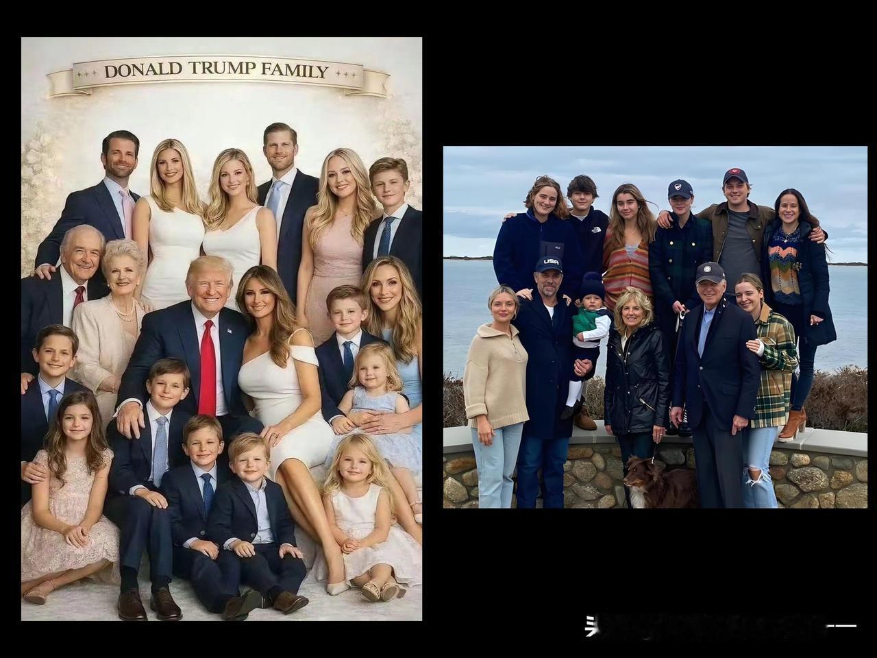 为啥这两老头一家这么多人啊？