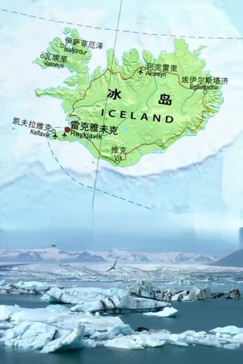 冰岛这地儿真够魔幻的。明明扎在北大西洋的寒带圈里，和格陵兰岛就隔了道丹麦海峡，格