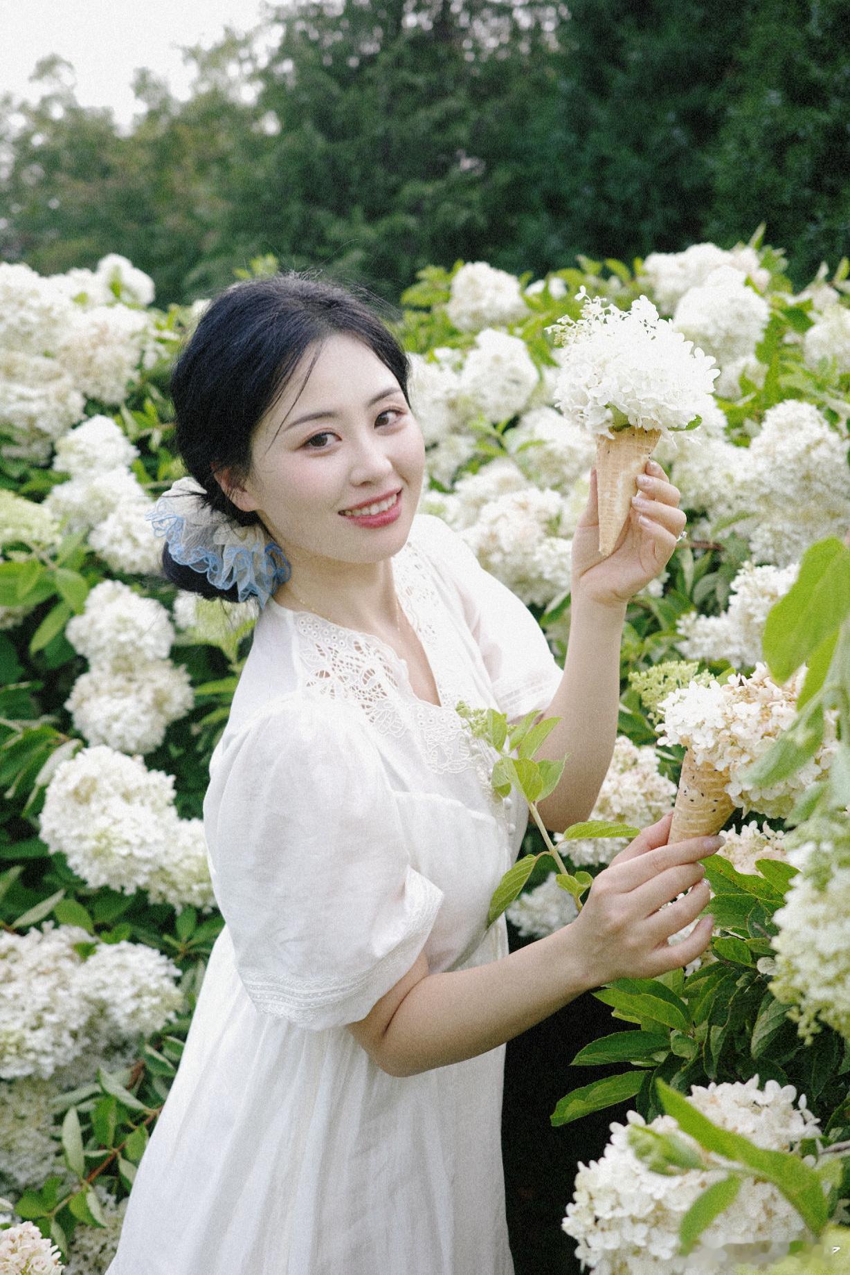 绣球花味道的冰淇淋🍦​​​