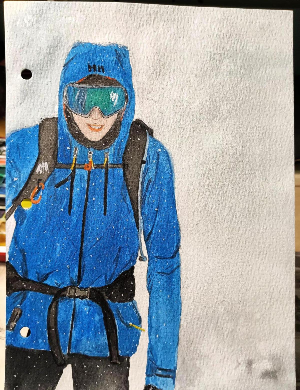 王一博在雪山上没喊累,也没发朋友圈。他只是把风当伴奏,把脚印当节奏,一步一踩,