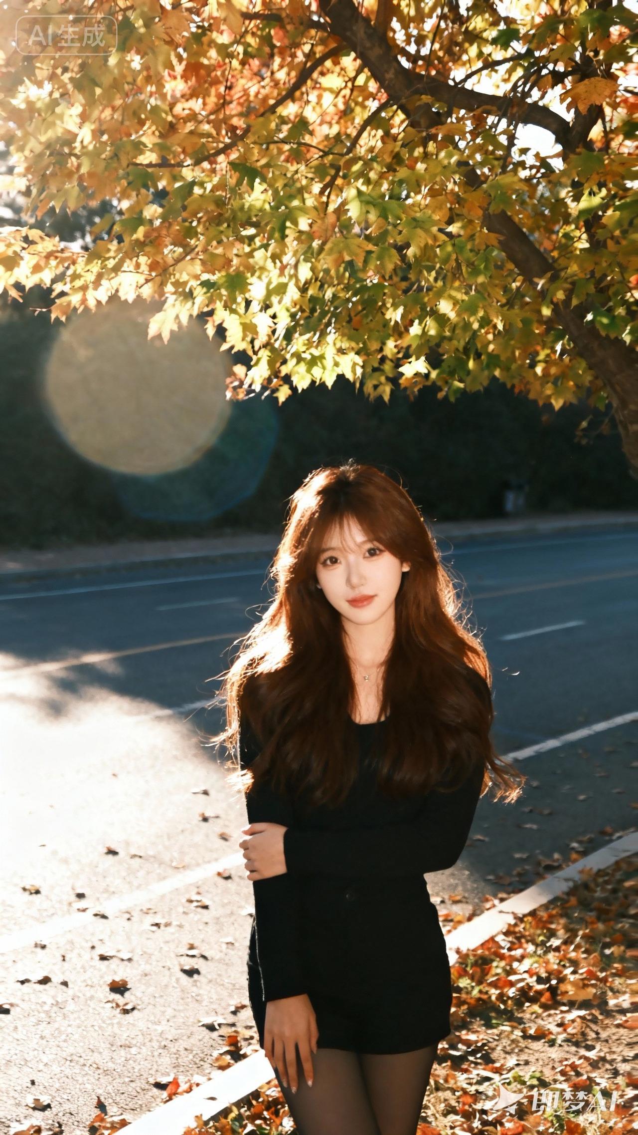 秋叶落，人影长，思君心切。