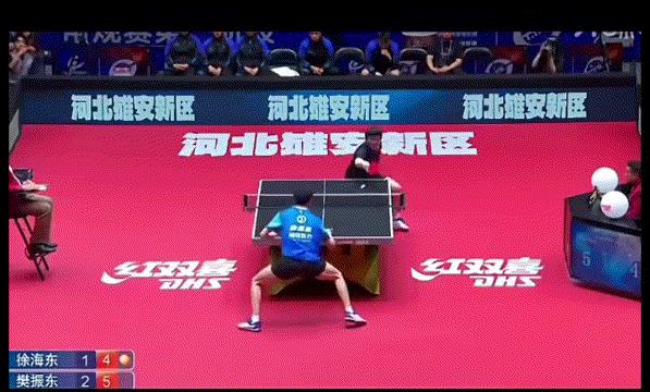 樊振东：你这招对我无用。昨日樊振东对战徐海东这场，小胖的再次打出一记神仙球，当