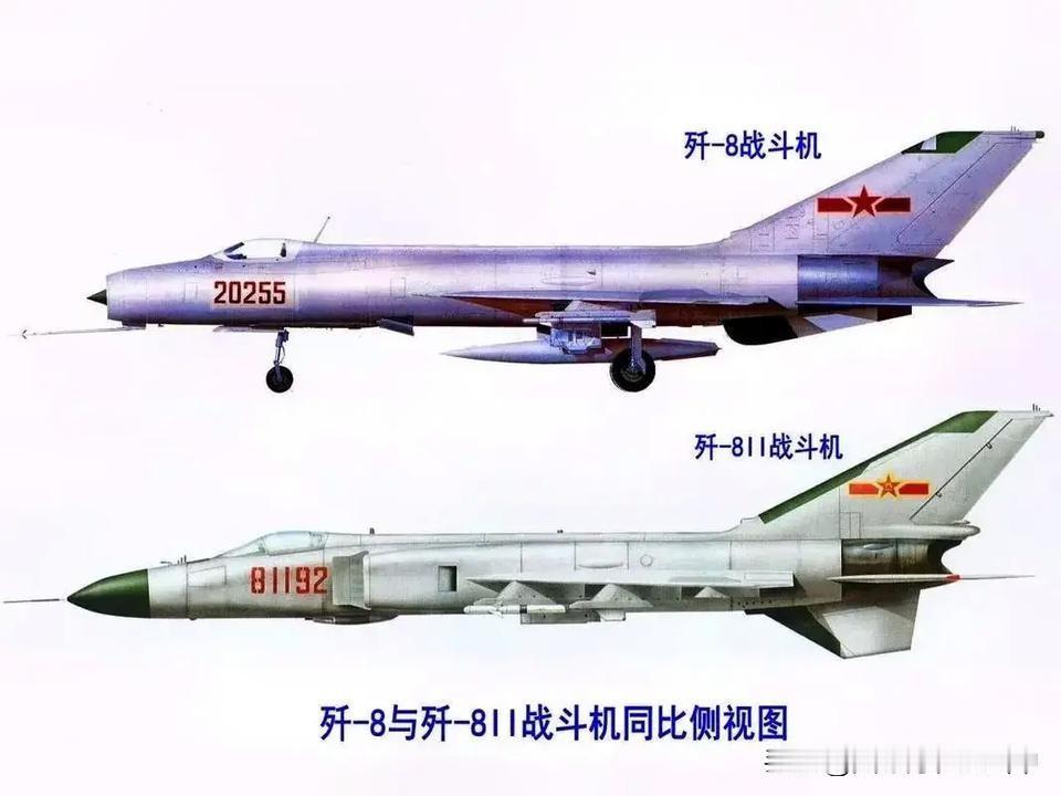 歼-8II能成为经典，核心是在歼-8基础上做了精准升级，侧视观感更修长重新设