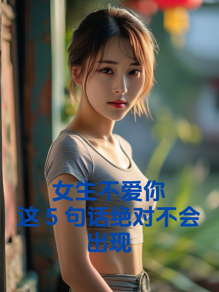 女生不爱你，这5句话绝对不会出现