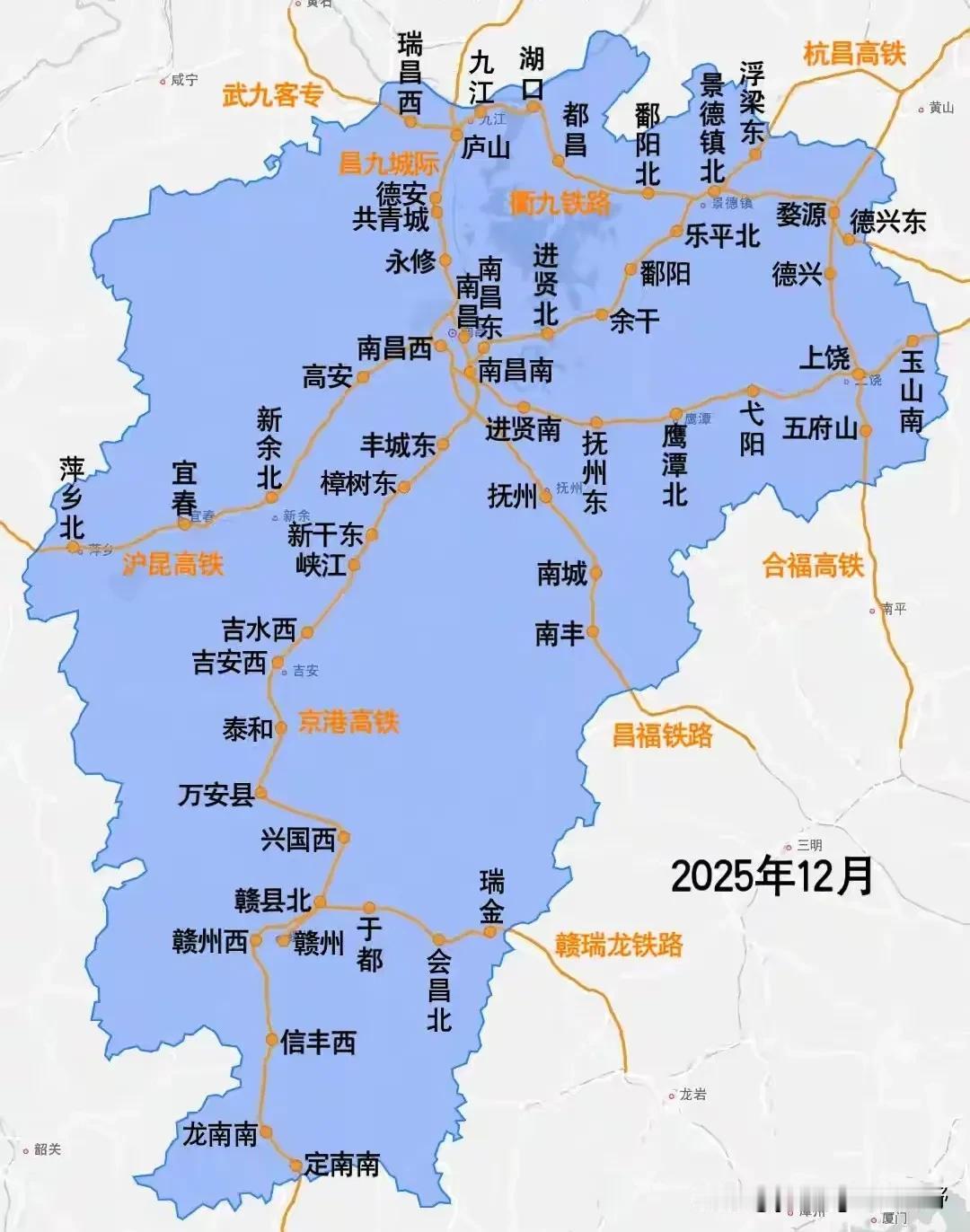 江西省虽然是属于南方的省份，但多年来在交通方面还是处于靠后的位置。在后面些年，江
