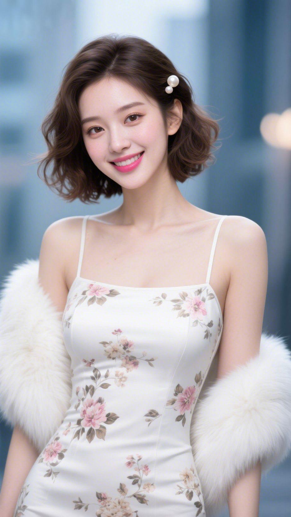 秋林里的暖光风裹着枫香掠过肩头时，明黄衬衫像浸了一整个秋日的阳光。妥帖的领