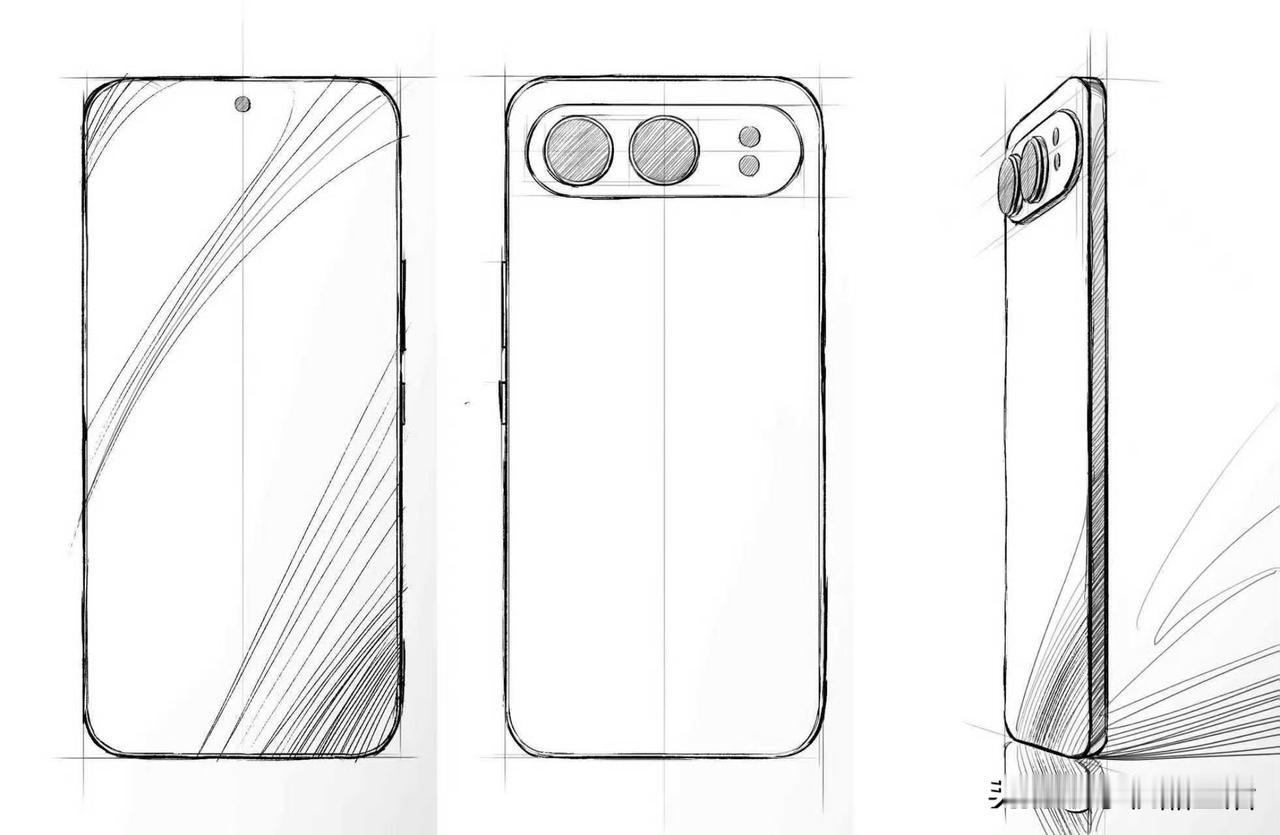 荣耀500系列新机外观设计图曝光：后置横向镜头模组+大R角直屏今日，有数码博