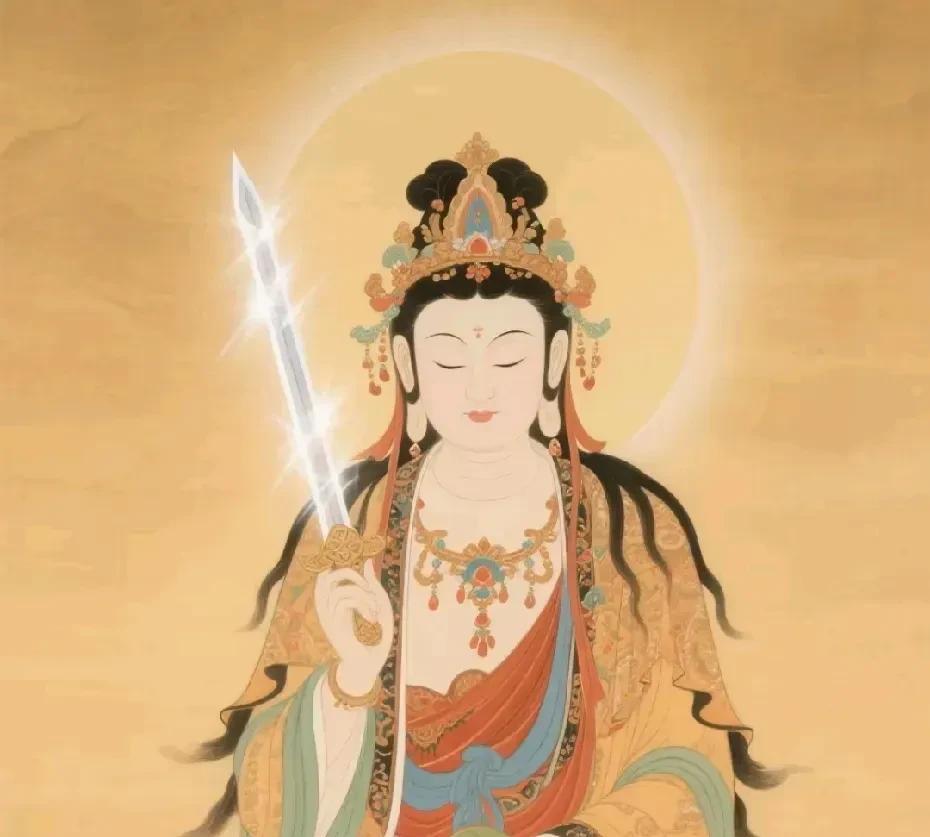 文殊菩萨现身，好运不容错过！马上留下“慧启新篇”，借助菩萨的慈悲神力，让你思路大