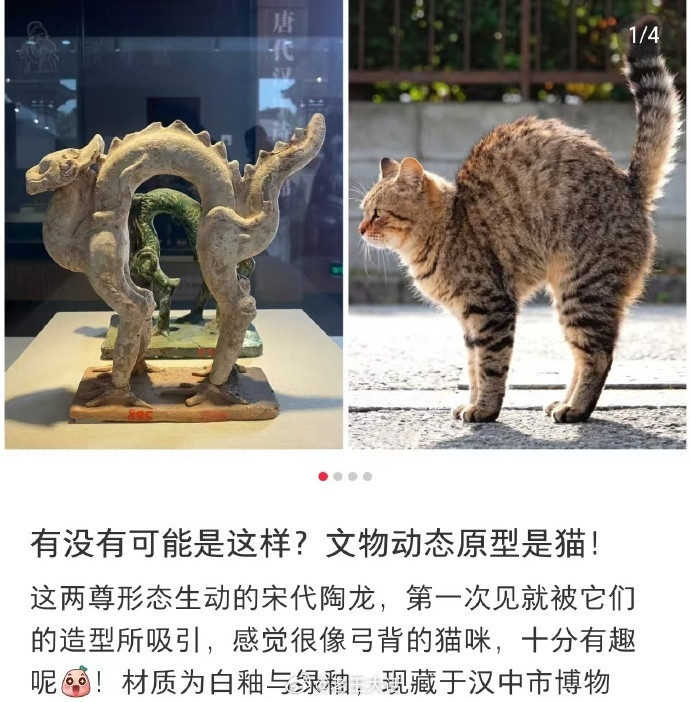有没有可能是这样？文物动态原型是猫！