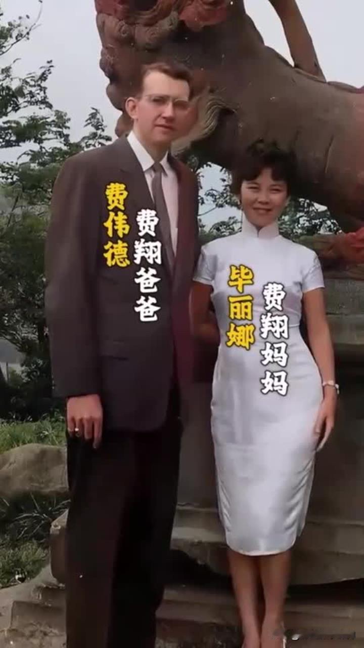 费翔的妈妈毕丽娜和费翔都非常爱国，两人一生都情系大陆。费翔是第一位登上央视春晚的