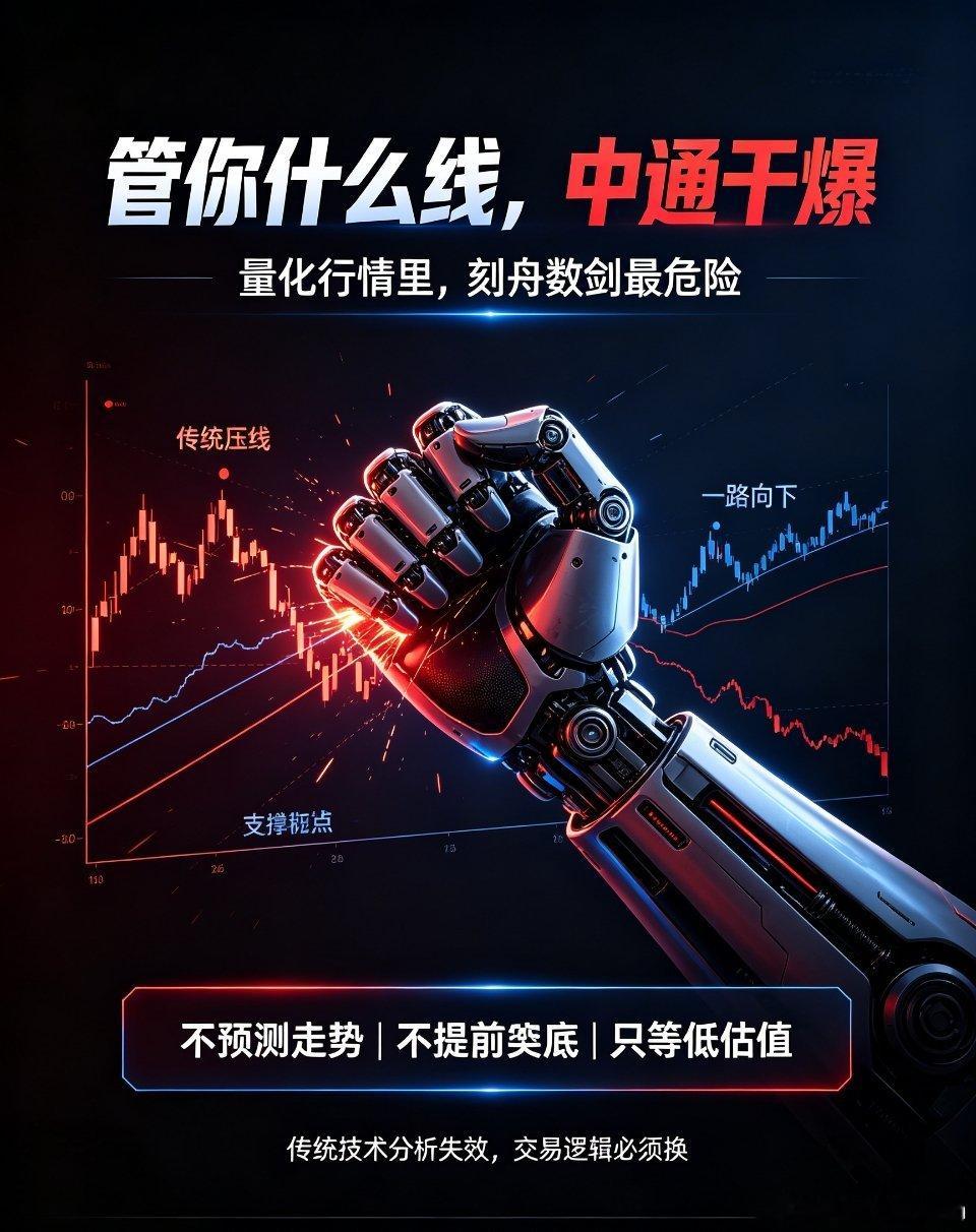 A股量化时代：传统技术彻底失效，走势极端无底线！自从市场量化主导之后，A股走势彻