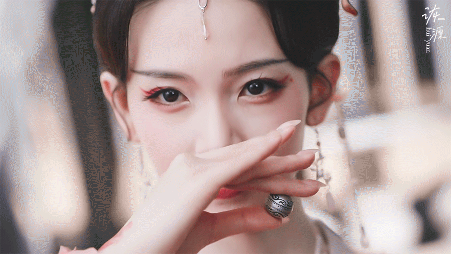 陈瑶《水龙吟》西方桃/动图EP22-01粉衣（粉白）打戏-接住念珠dy最