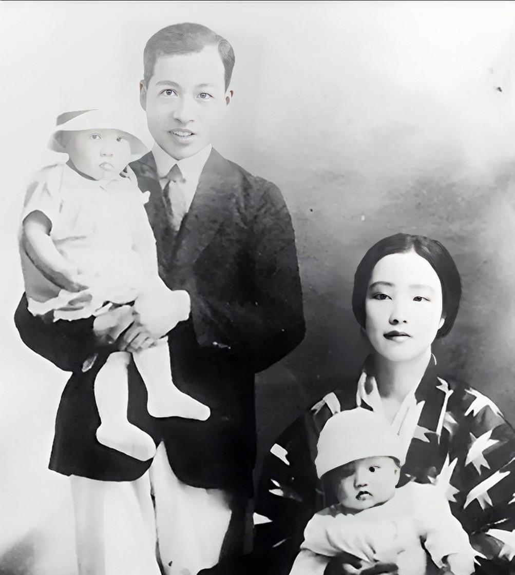 1937年，著名数学家苏步青出门办事去了，他的日本妻子苏米子正在家里洗碗