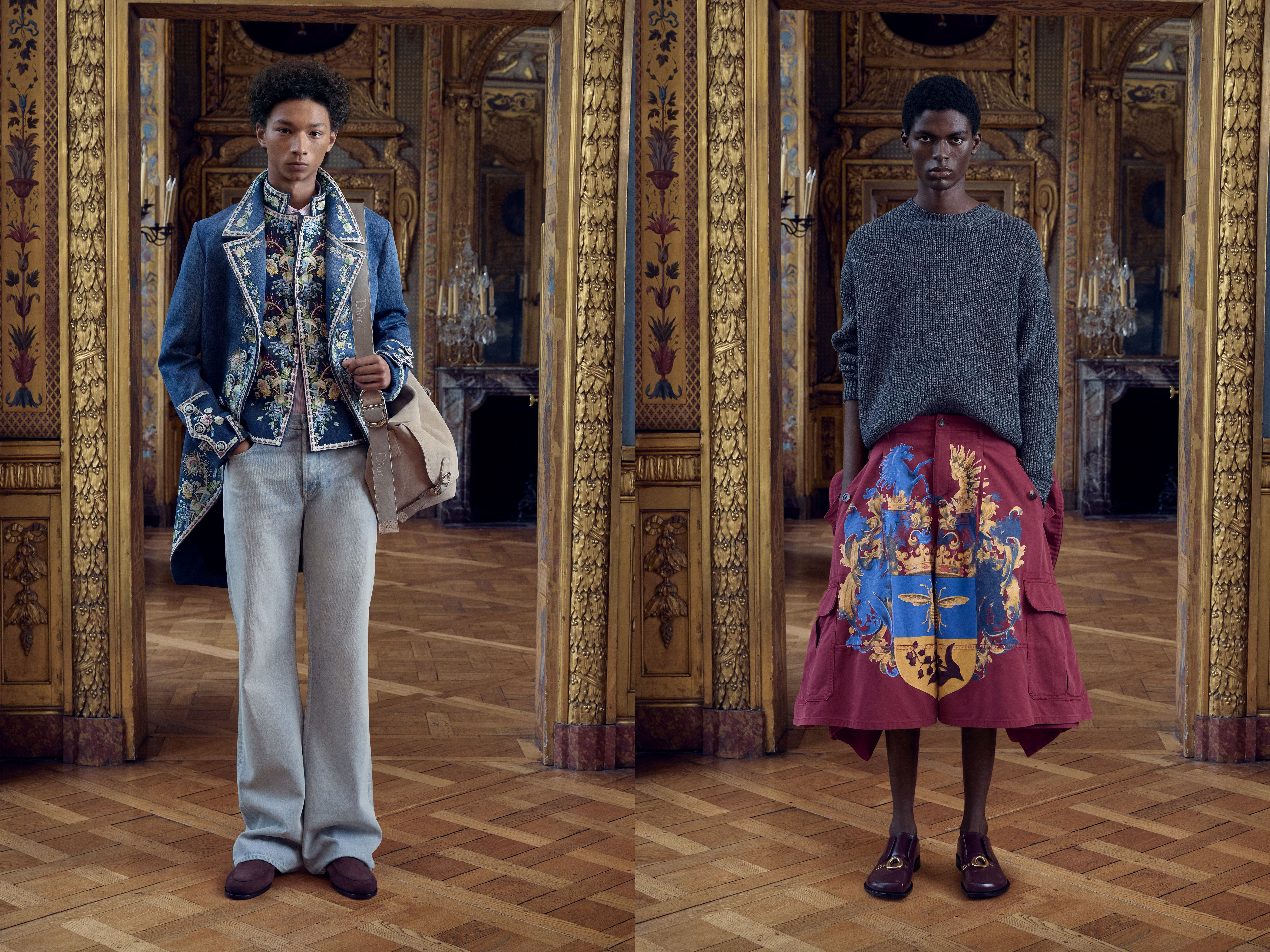 JonathanAnderson为Dior创作的第二个男装系列，在巴洛