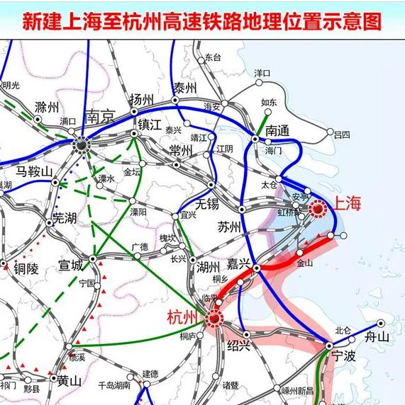 上海与杭州第三条时速350公里的高铁要来了，将于2026年年内开工，连接上海东站
