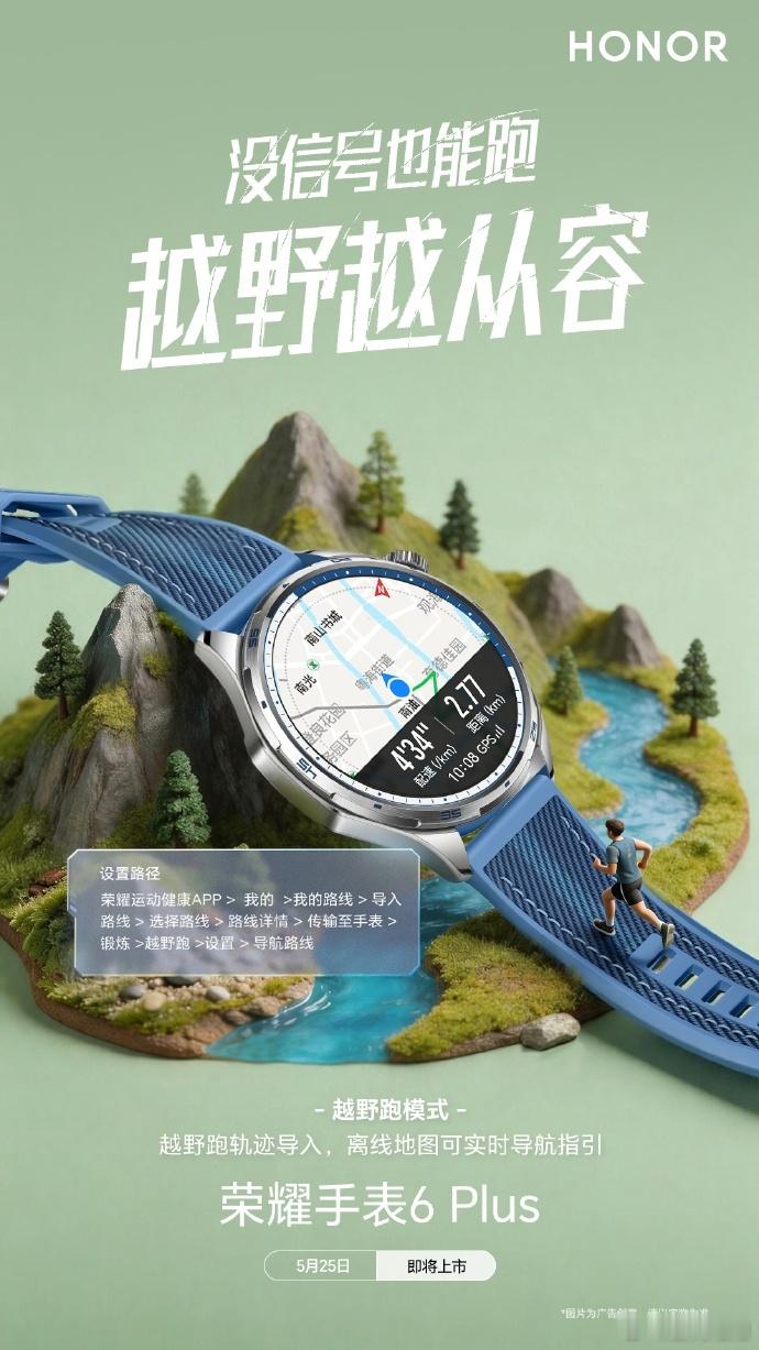 刚刚上市开启首销的荣耀手表6Plus，是荣耀手表数字标准系列的跨档升级之作，在
