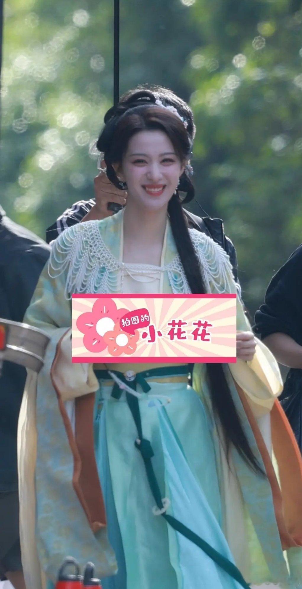 王楚然这啥啊，等战国吧，妆造好差