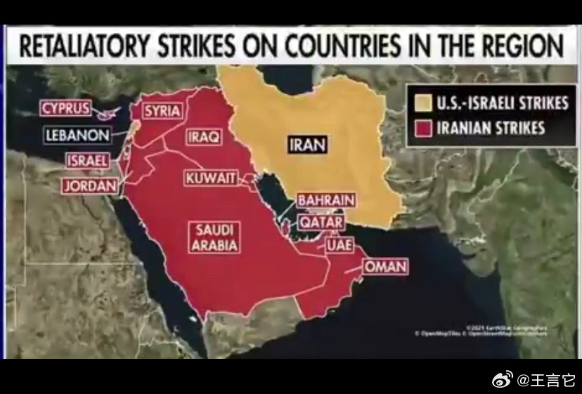 ❗️伊朗的导弹袭击突然终止每次发射器发射时，在美国红外卫星和雷达系