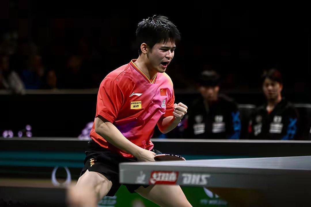 林诗栋成为了国乒新领军人物，承担了樊振东的角色，对战日本的决赛出任单打，包括半决