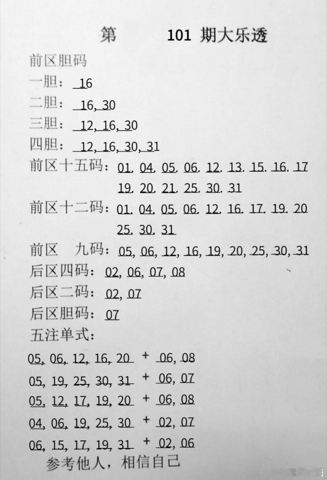 238期排三六码直选定位【432中1040】百位034567