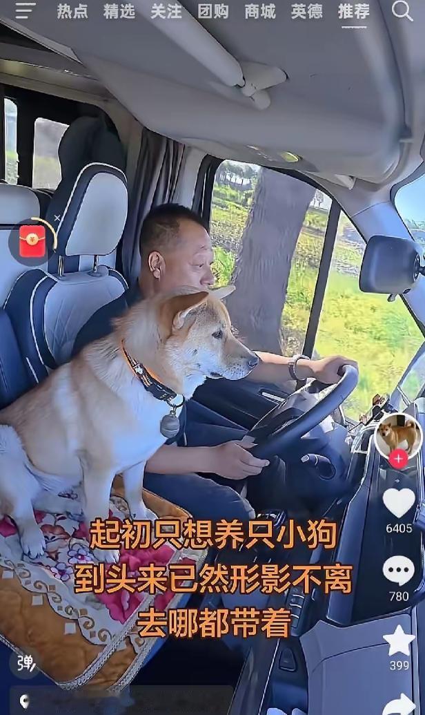 离婚跑运输的黑龙江大哥，本想养只小狗解解闷。没想到“小跟班”成了他形影不离的“副
