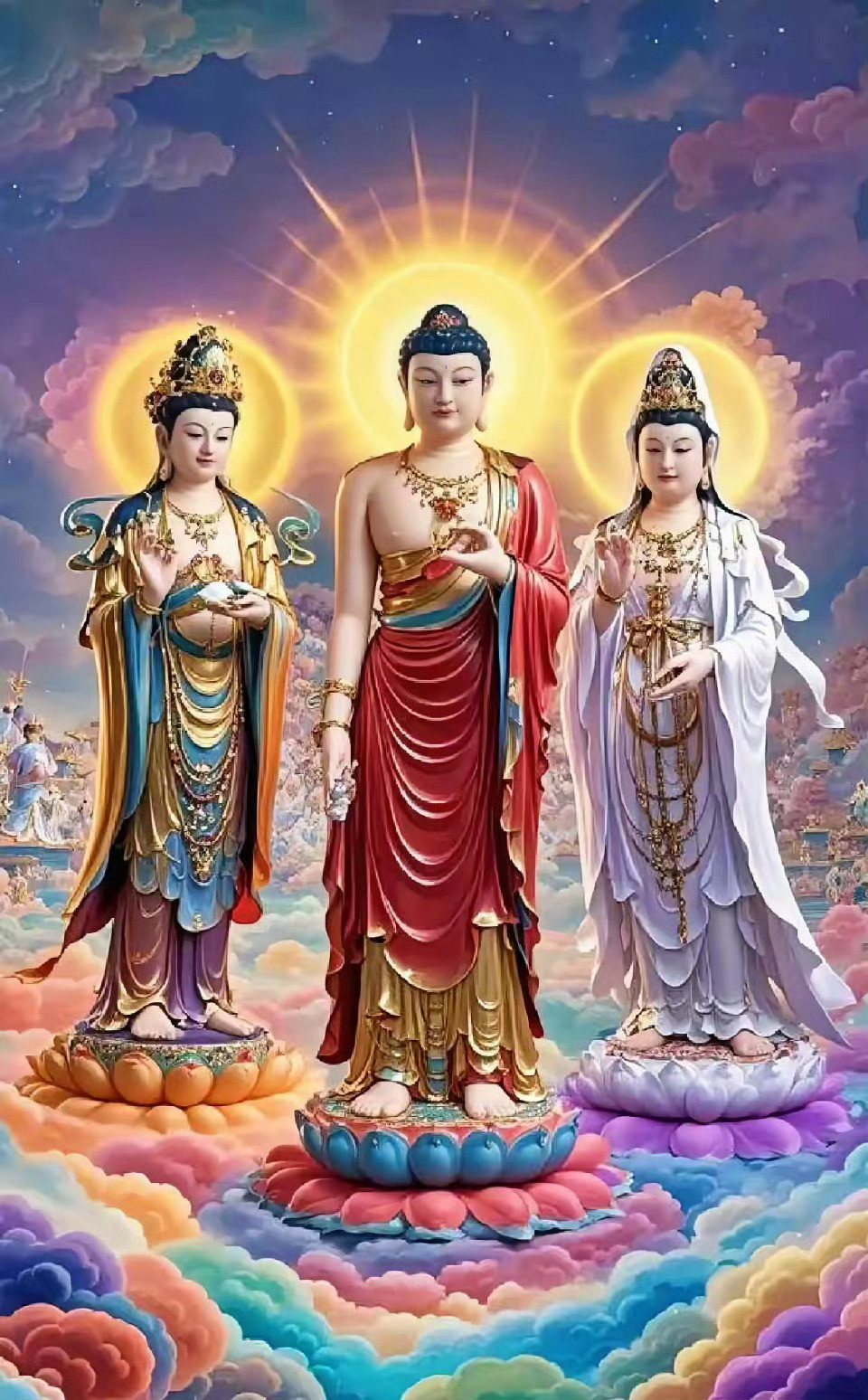 遇到三大菩萨一定要许愿，真的很灵验的！运势​​​