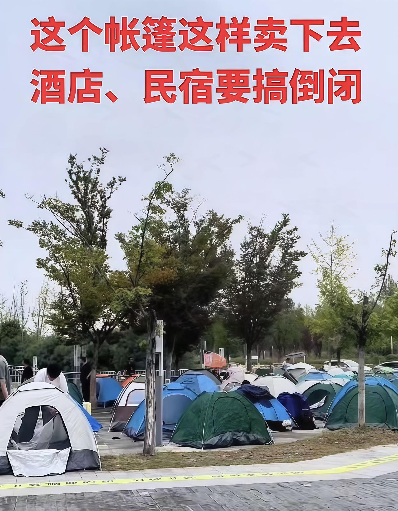 不住酒店情愿住帐篷是为什么？真相其实太实在了！现在的人为什么不爱住酒店偏扎