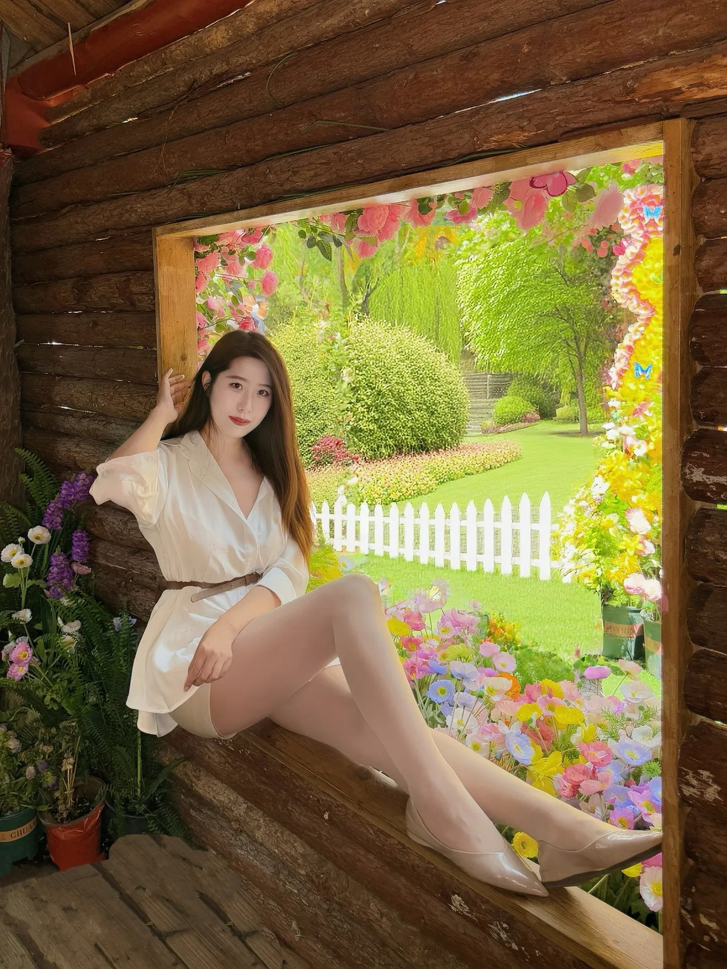  花会盛开，风会吹来，而你，会走进我的故事里。