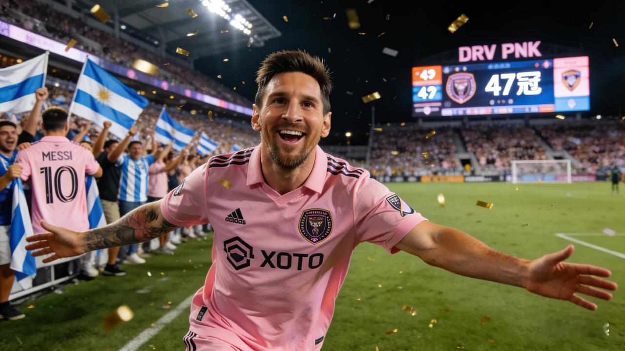 王者加冕！梅西双助攻导演逆转，率垫底迈阿密逆袭夺队史首冠