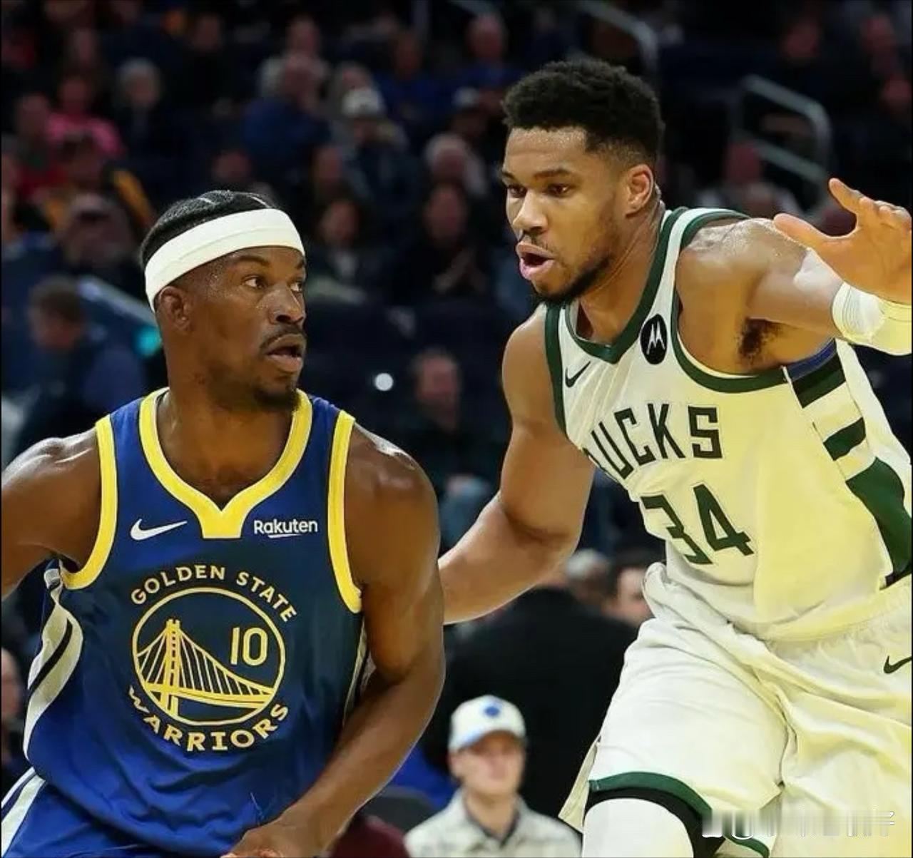 ESPN说，如果勇士祭出巴特勒+库明加+4个无保护首轮换字母哥+库兹马的方案，基