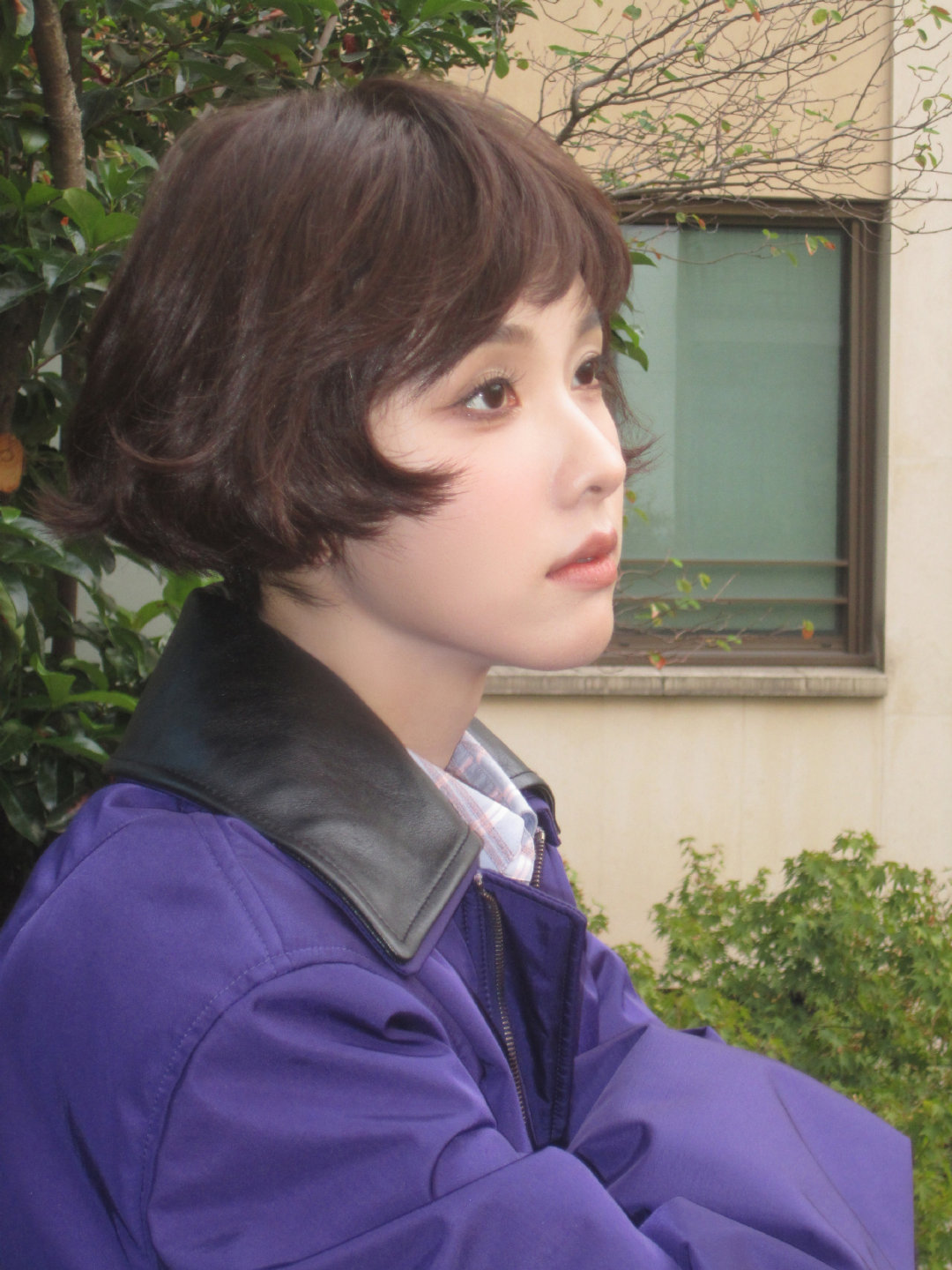 #陈都灵##陈都灵巴黎看秀vlog#像洋娃娃一样💜(｡･ω･｡)​