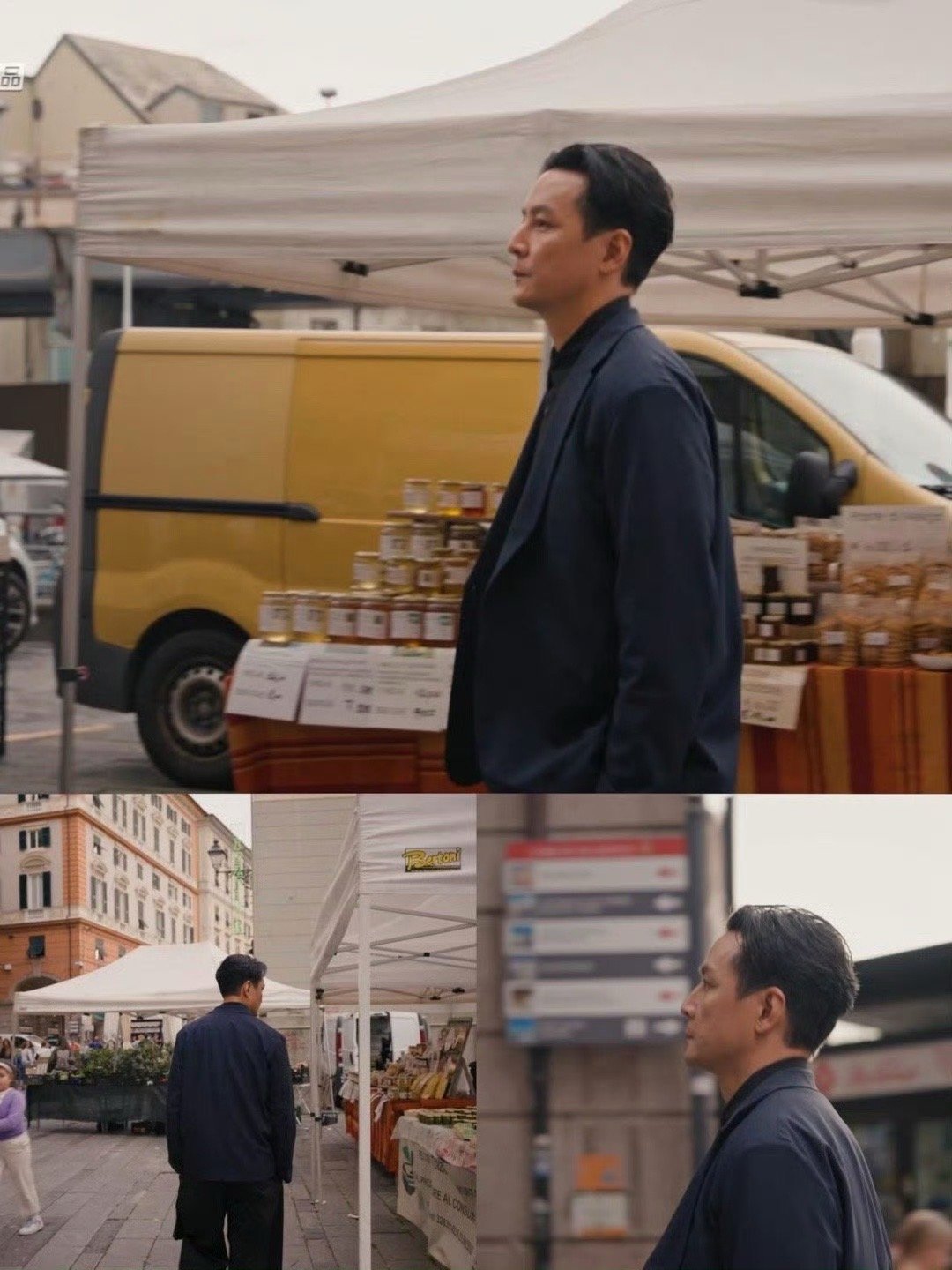 吴彦祖在意大利街头当路人甲原来松弛感才是男人最奢侈的配饰。吴彦祖穿着简单T恤走