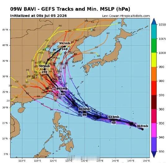 “巴威”，你能来得温柔些吗？这几天暑气蒸腾，每天气温高达37度+，