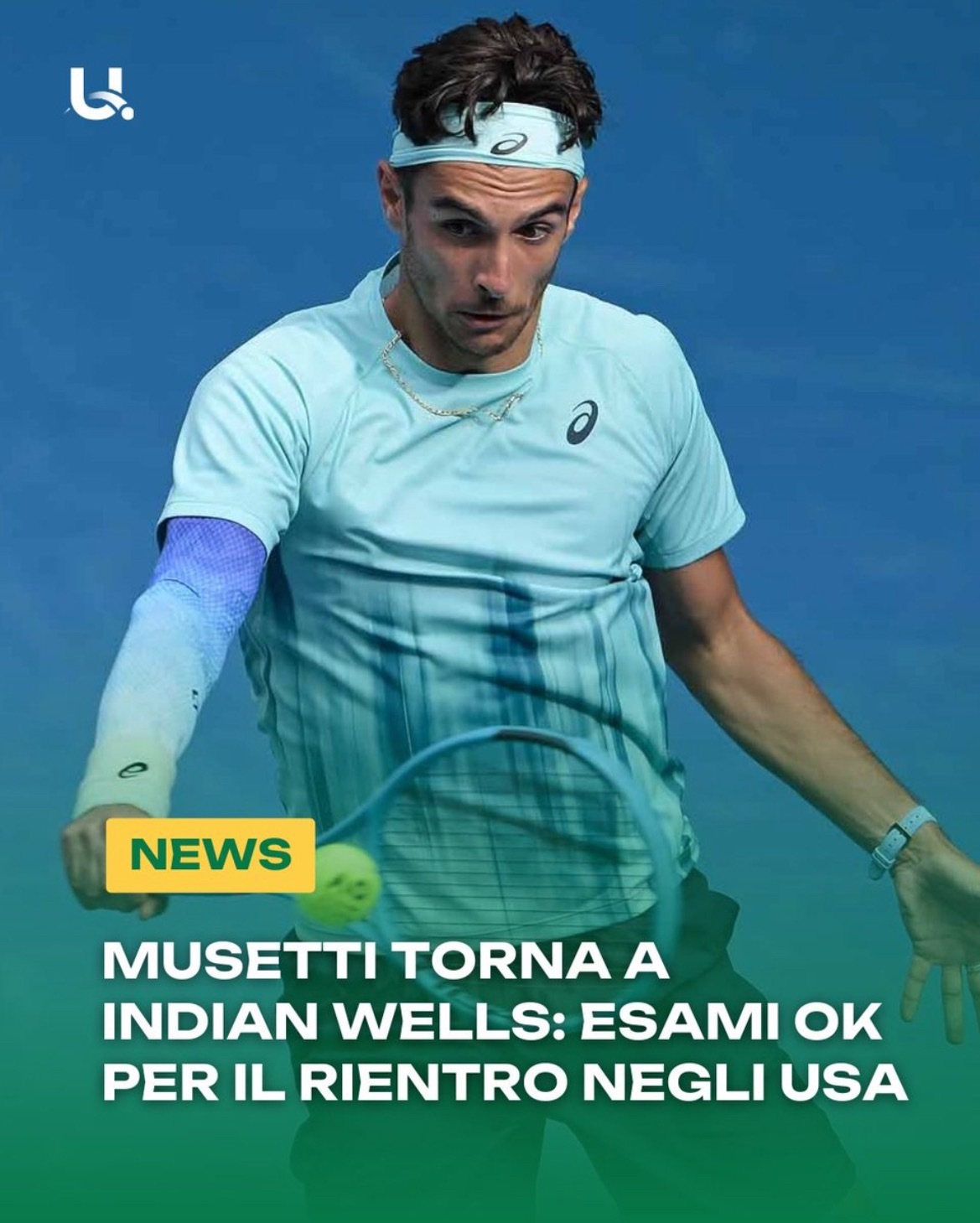 网球talking大会体育大赏穆塞蒂重返印第安维尔斯！最新的体检结果显示，这位