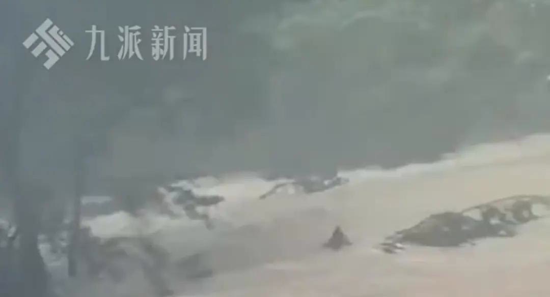 女子货车内休息遇洪水被连人带车冲走，失联超2天，当地回应近日，一网友发布视频