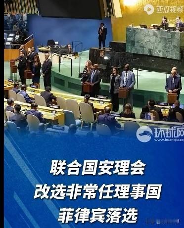 联合国安理会改选非常任理事国　菲律宾落选网友：这跳梁小丑也想当联合国的官，真