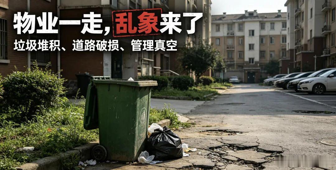只收每平米1块钱的神仙物业，被业主们给逼走了问大家一个问题：你所在小区每个月的