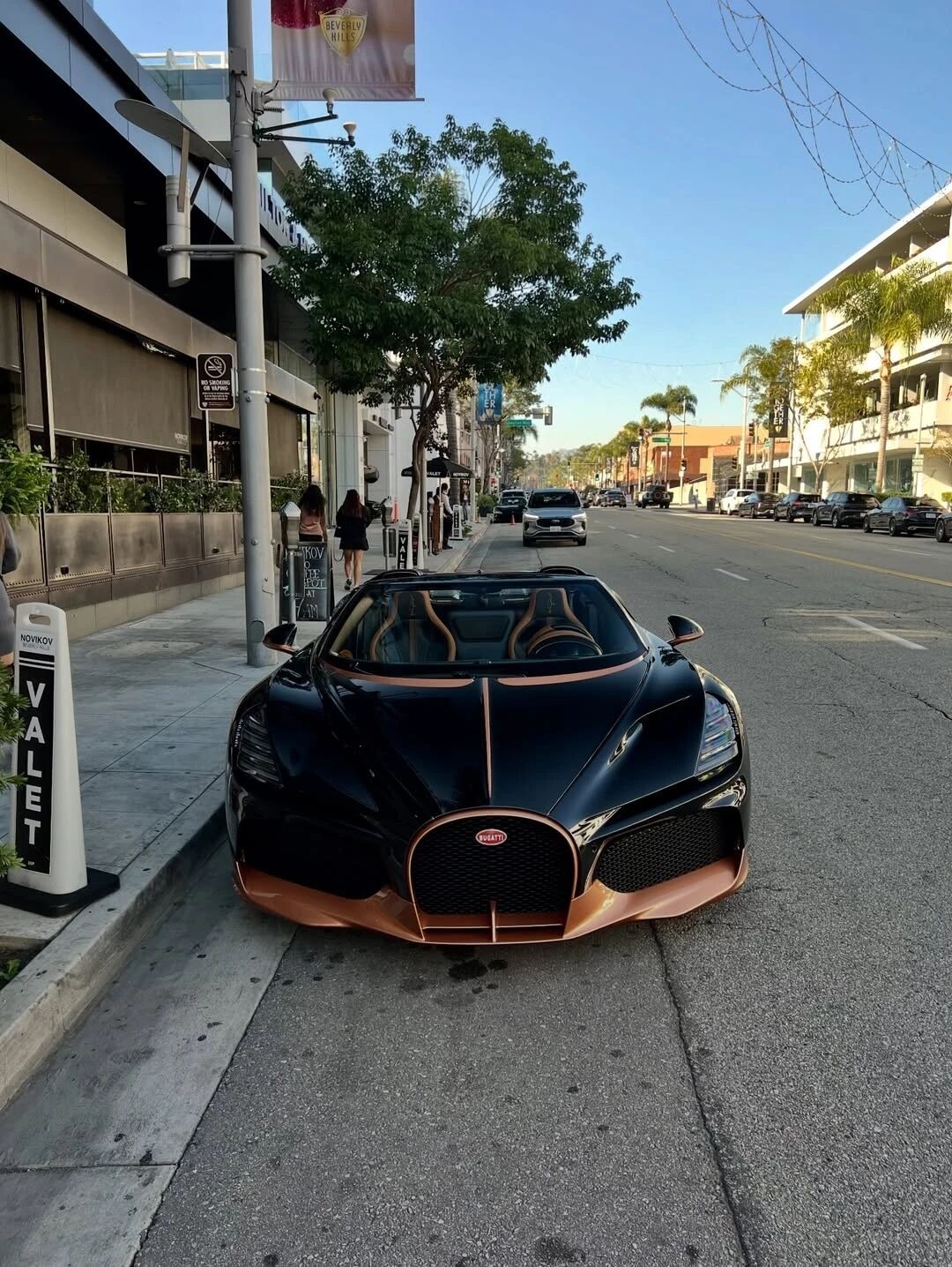 双拼色布加迪Mistral豪车超跑